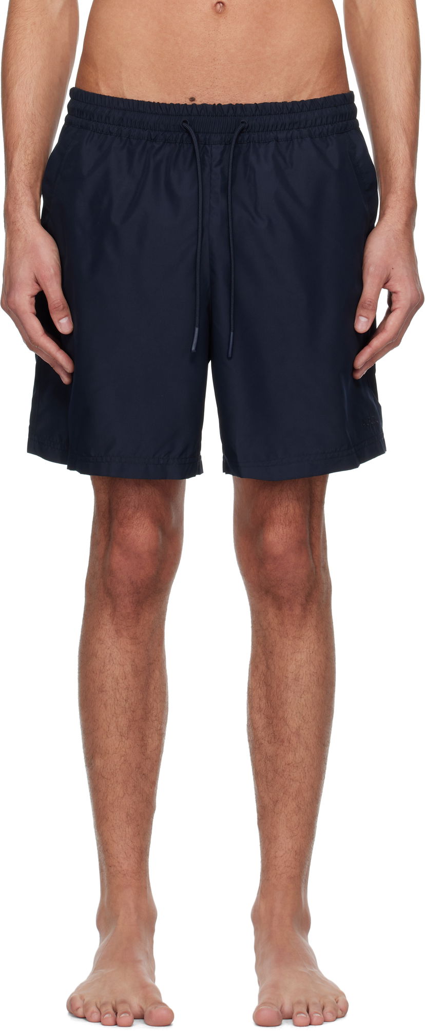 Badkläder A.P.C. A.P.C. Bobby Swim Shorts Mörkblå | PSAJA-H10182