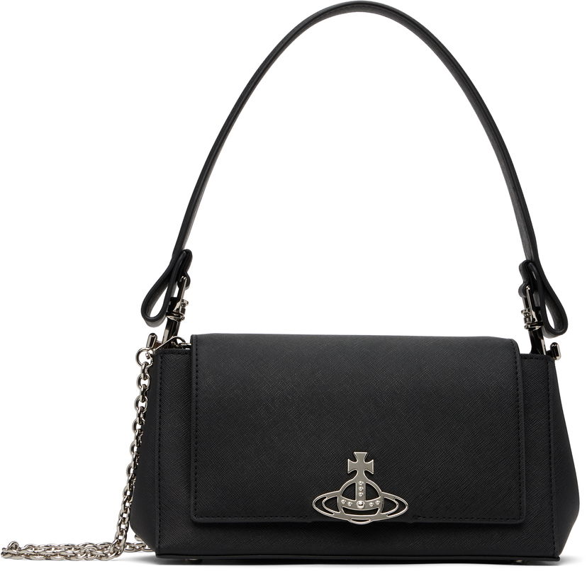 Axelväska Vivienne Westwood Vivienne Westwood Medium Hazel Shoulder Bag Svart | 46020001W-S0021-
