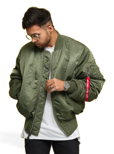 Bomberjacka Alpha Industries MA - 1 Grön | 100101 01