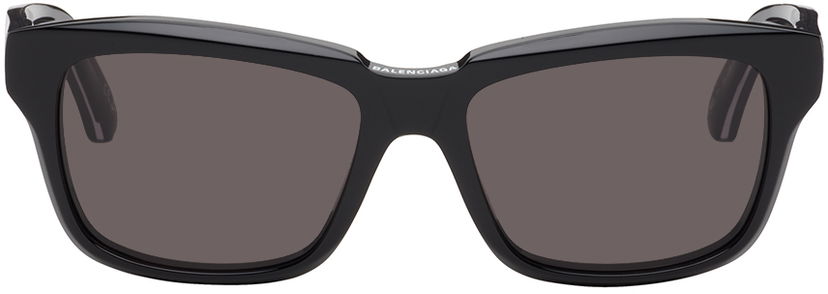 Solglasögon Balenciaga Square Sunglasses Svart | BB0346S-001