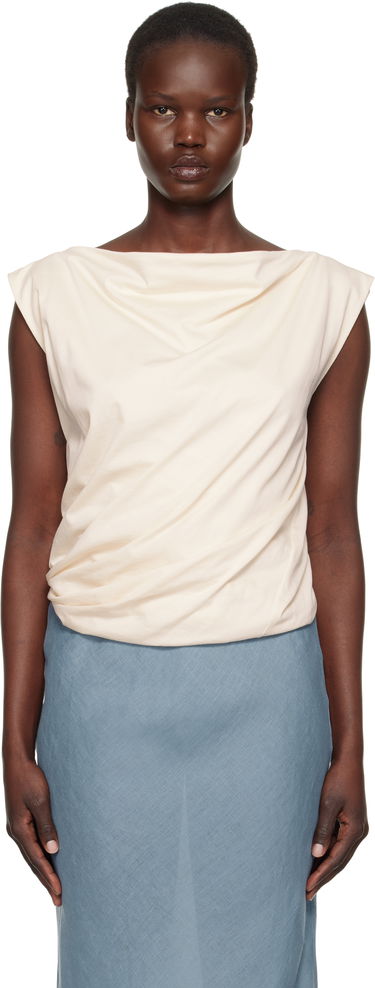 Linne Baserange Turn Sleeveless Top Beige | TOTUT-RC-SP25, 0