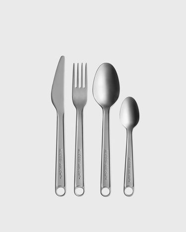Flexstyle Alessi 16-Piece Silver Tableware Set Metallisk | VA02-SET, 1