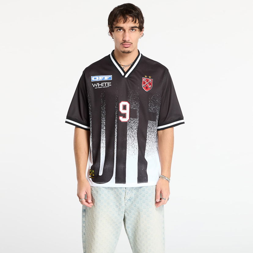 Jersey Off-White Big Off Gradient Soccer S/S Tee Flerfärgad | OMAD00SF25JER0041001