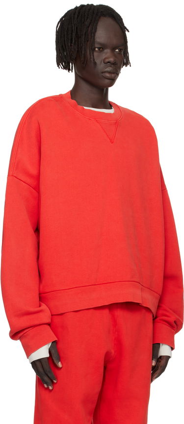 Sweatshirt Entire Studios Entire Studios Box Crew Sweatshirt Röd | ES2126CH, 4