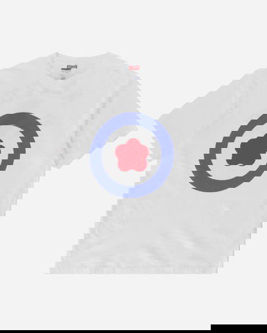 T-shirt KENZO Oversize Target T-Shirt Vit | FD65TS1114SG 02, 5