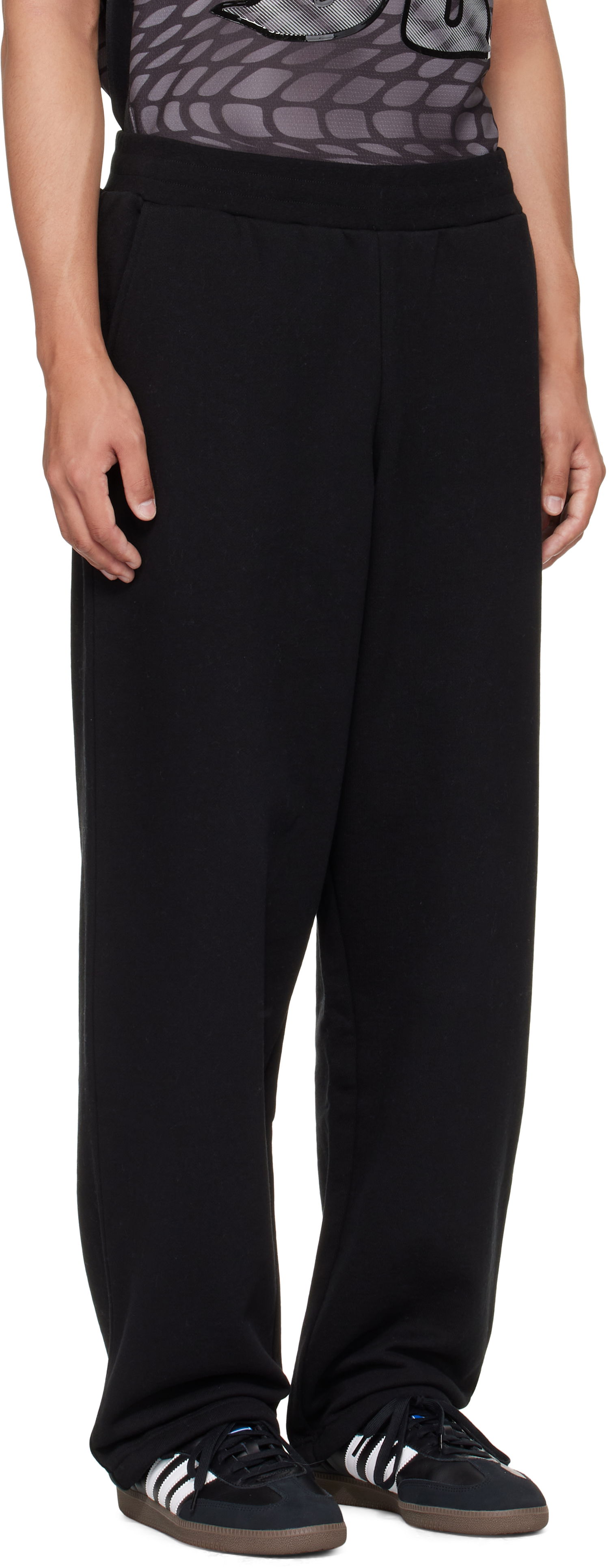 Träningsbyxor Dime Dime Cursive Small Logo Sweatpants Svart | DIMEFA2546BLK, 1