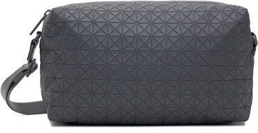 Axelväska BAO BAO ISSEY MIYAKE Geometric Patterned Saddle Bag Grå | BB49AG751, 0