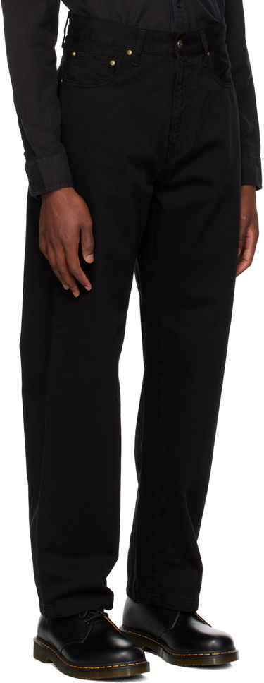 Jeans Carhartt WIP Off-White Derby Relaxed Fit Workwear Pants Beige | I032110, 4