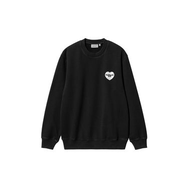 Sweater Carhartt WIP Heart Bandana Crewneck Svart | I033246_0D2_06, 2