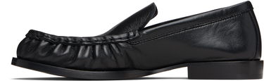 Sneakers och skor Dries Van Noten Dries Van Noten Leather Loafers Svart | 252-011700-114, 2