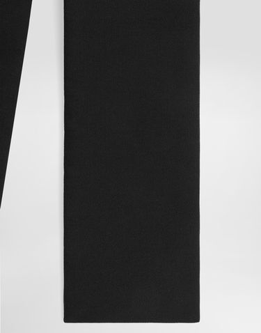 Halsduk Dolce & Gabbana Dolce & Gabbana Wool Gabardine Scarf Svart | GQ391EFU21EN0000, 1