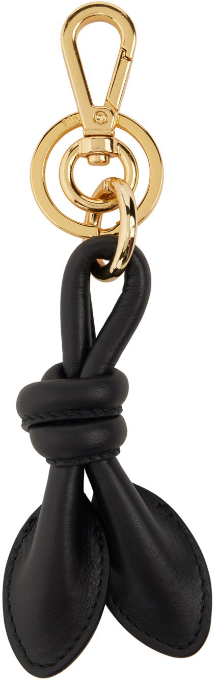 Nyckelringar Jacquemus Les Classiques 'Le Porte-cles Tournis' Keychain Svart | 24E241SL135-3060, 0