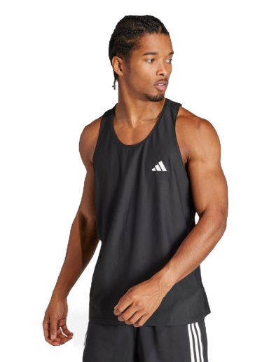 Linne adidas Performance Own The Run Tank Top Mörkblå | IN1499