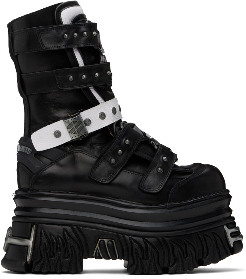 Kläder VETEMENTS Vetements New Rock Edition Gamer Boots Svart | UA65BO100W
