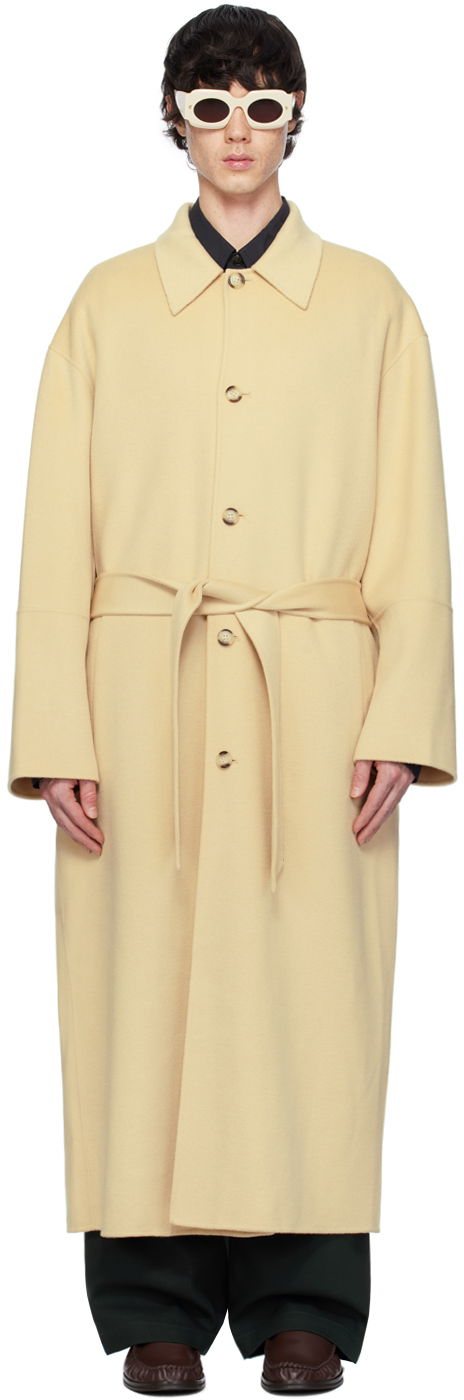 Rockar Nanushka Lucian Coat Beige | NM24RSOW02371