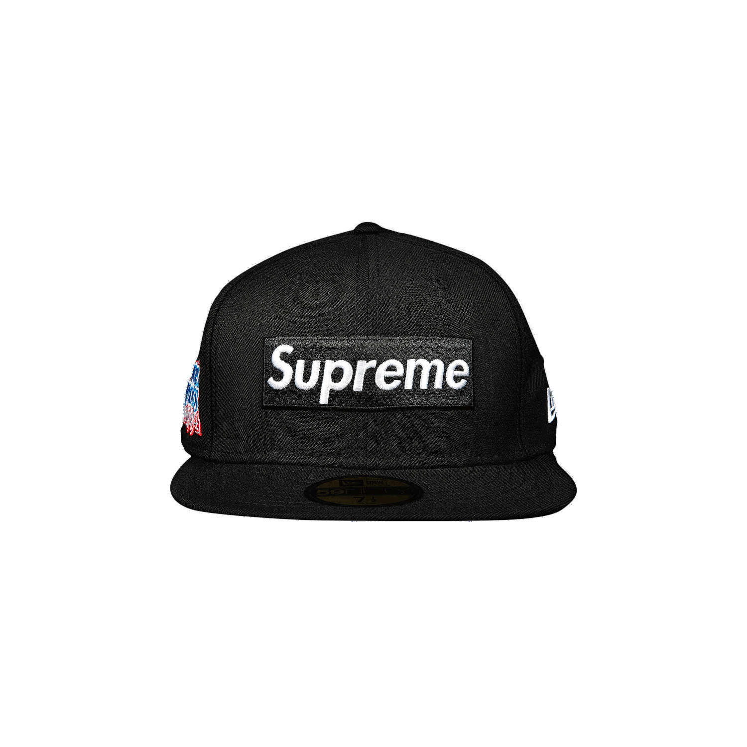 Keps Supreme World Famous Box Logo New Era Svart | FW20H77 BLACK, 0