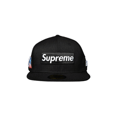 Keps Supreme World Famous Box Logo New Era Svart | FW20H77 BLACK, 0
