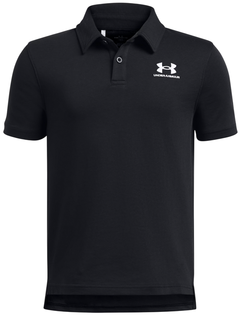 Polotröja Under Armour Under Armour B Icon Polo Shirt Svart | 1387073-001