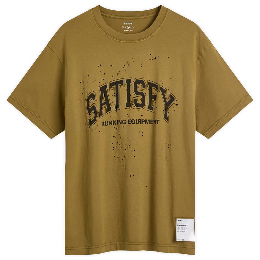 T-shirt Satisfy MothTech T-Shirt Grön | 11006-SBMO-SAC
