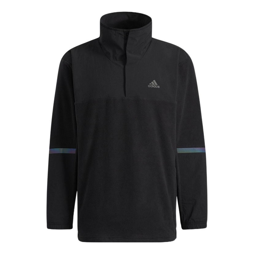 Sweater adidas Originals Outdoor Fleece Pullover Svart | HE7371