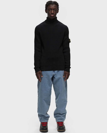 T-shirt Stone Island MAGLIERIA TAGLIATA Svart | 8115552C2.A0029, 1