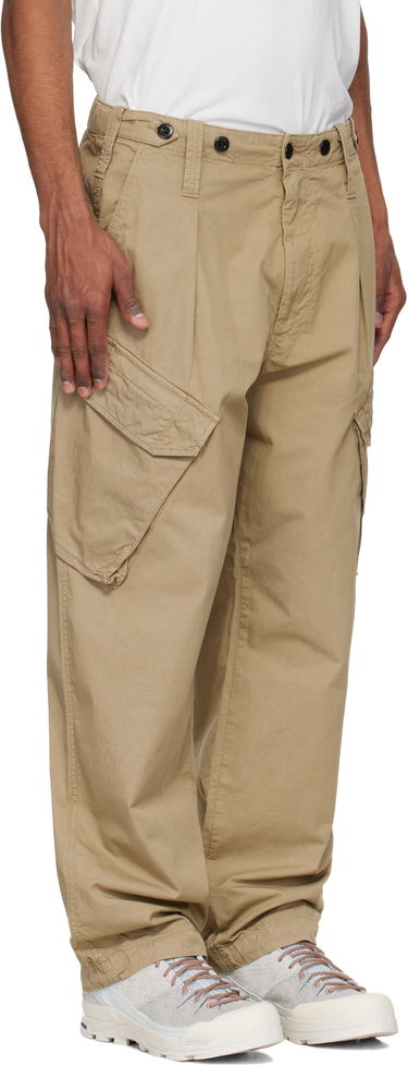 Cargo byxor C.P. Company C.P. Company Loose Cargo Gabardine Pants Svart | 18CMPA286A-110340O, 4