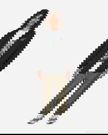 Sweatshirt Ben Davis Full Zip Hoodie Svart | BEN9034 001, 4