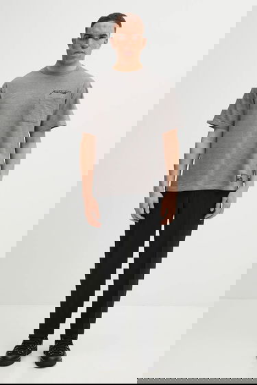 Byxor Neighborhood Wool Blend Tapered Silhouette Pants Svart | 252ZANH.PTM03, 4