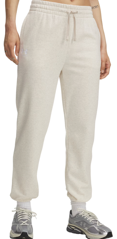 Träningsbyxor Under Armour Rival Terry Joggers Beige | 1382735-783, 0