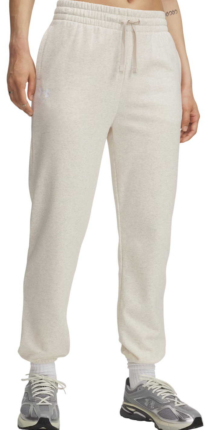 Träningsbyxor Under Armour Rival Terry Joggers Beige | 1382735-783
