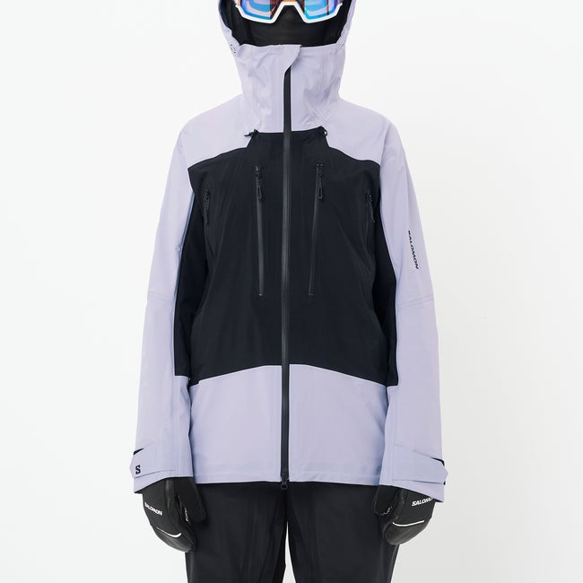 Jacka Salomon Scrambler Gore-tex Ski Jacket Purpur | LC2638400, 0