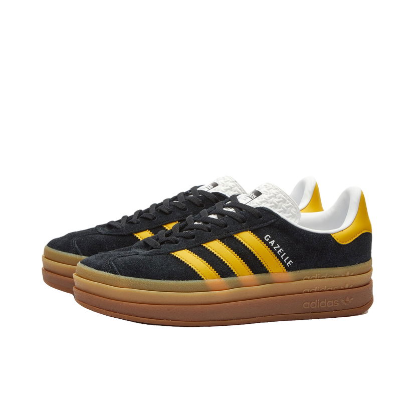 Sneakers och skor adidas Originals Adidas Women's GAZELLE BOLD W Sneakers in Core Svart | IE0422