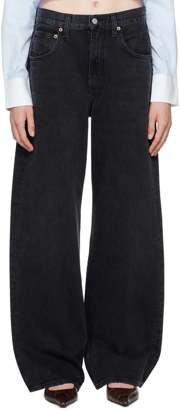 Jeans AGOLDE Low Curve Jeans Svart | A197-1157