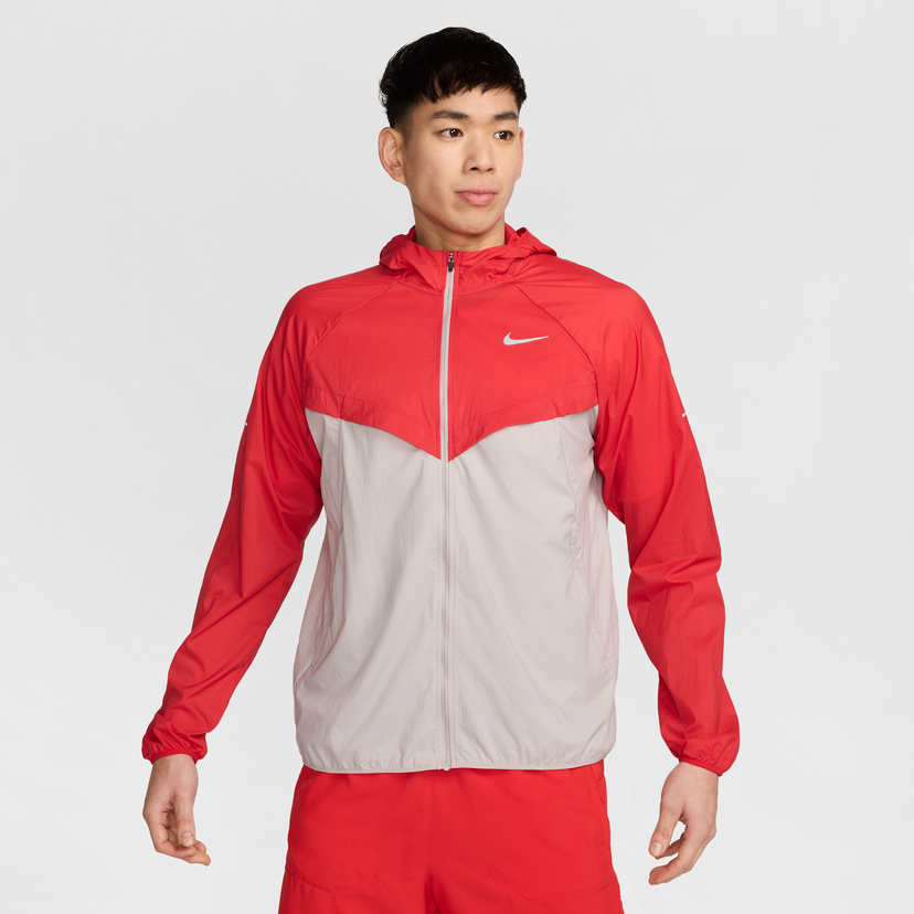Vindjacka Nike Stride Repel UV Running Jacket Röd | HV4548-657