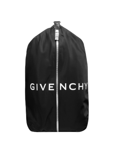 Ryggsäck Givenchy G-Zip Medium Duffle Backpack Svart | BK50A8K1JE-001