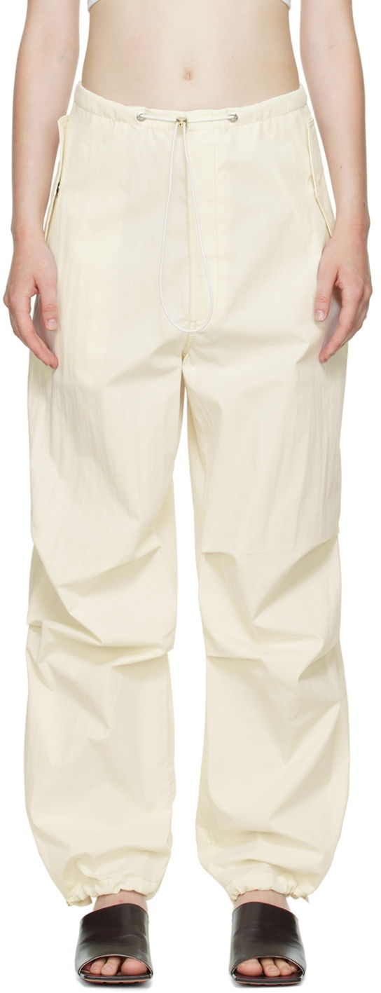 Cargo byxor Dion Lee Dion Lee Toggle Parachute Trousers Beige | C2050P22