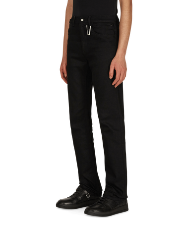 Jeans 1017 ALYX 9SM 6 Pocket Jean With A Ring "True Black" Svart | AAMPA0212FA02 BLK0001, 3