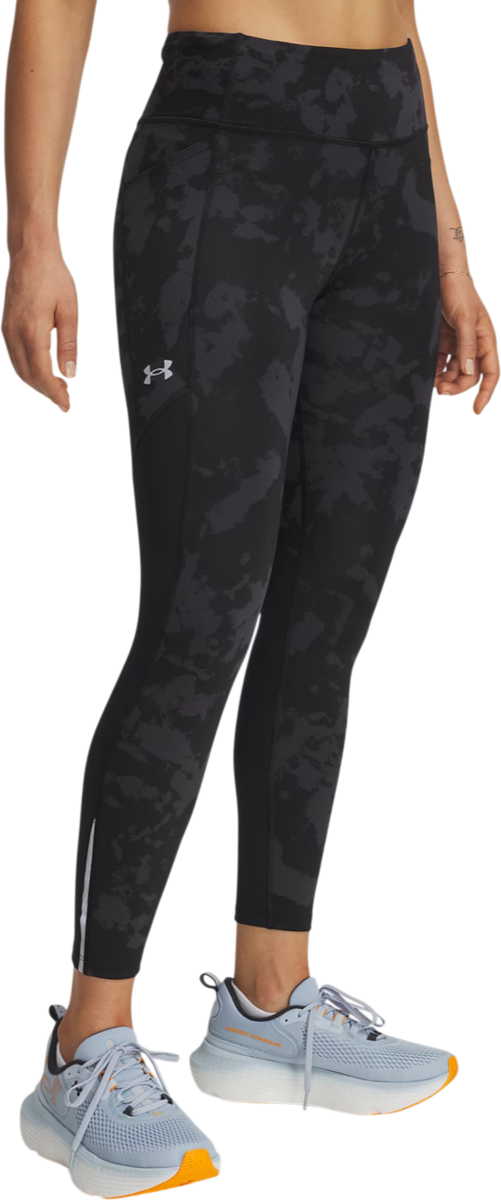 Strumpor Under Armour Under Armour UA Launch Ankle Print Tights Svart | 1369772-009, 0
