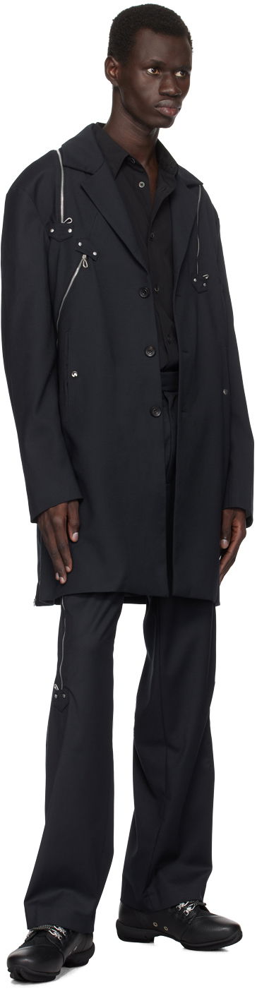 Jacka KIKO KOSTADINOV Kiko Kostadinov Knox Multi Zip Blazer Svart | KKAW24J03-44, 3