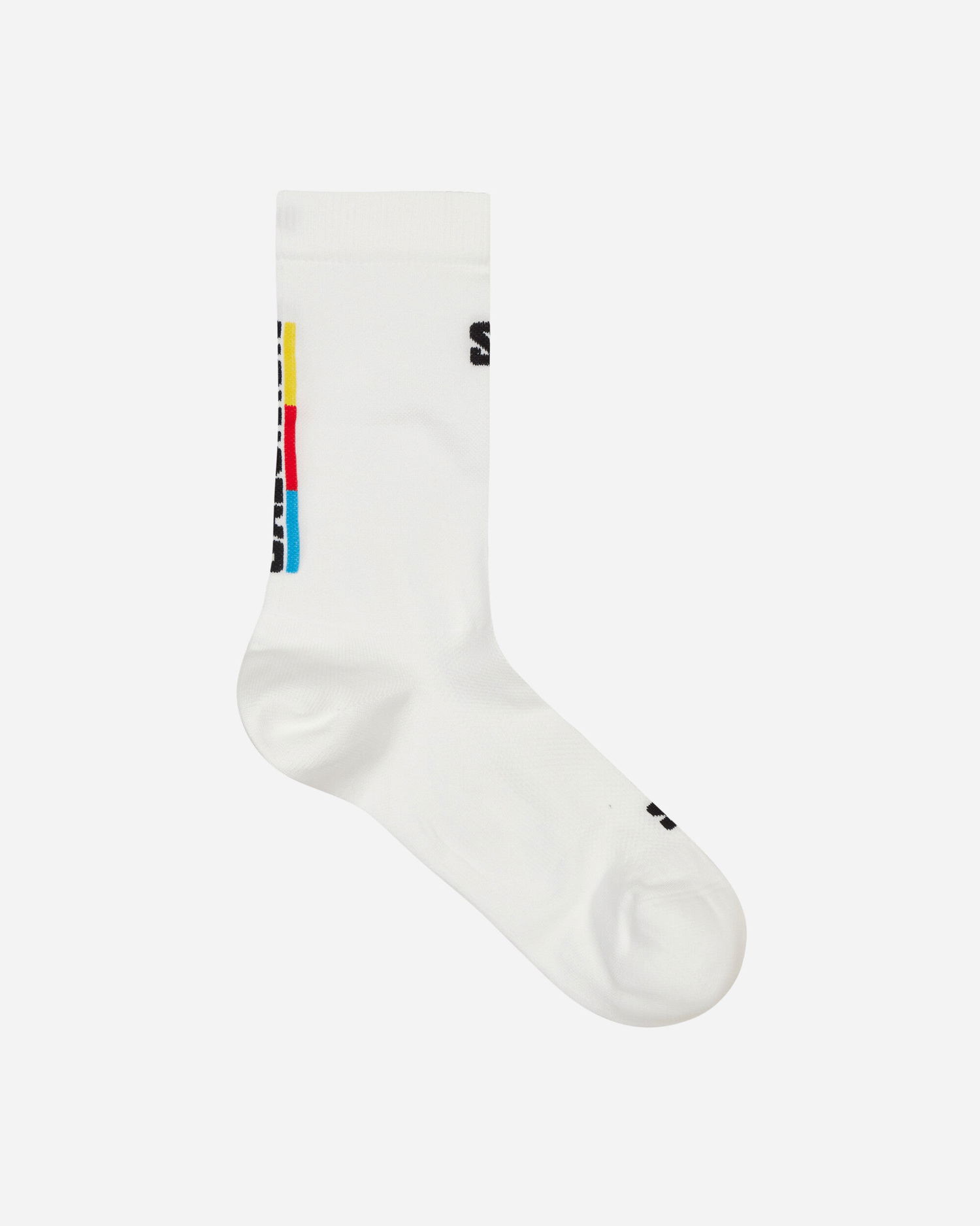 Underkläder och strumpor Salomon Pulse Race Flag Crew Socks White Vit | LC2262200, 1