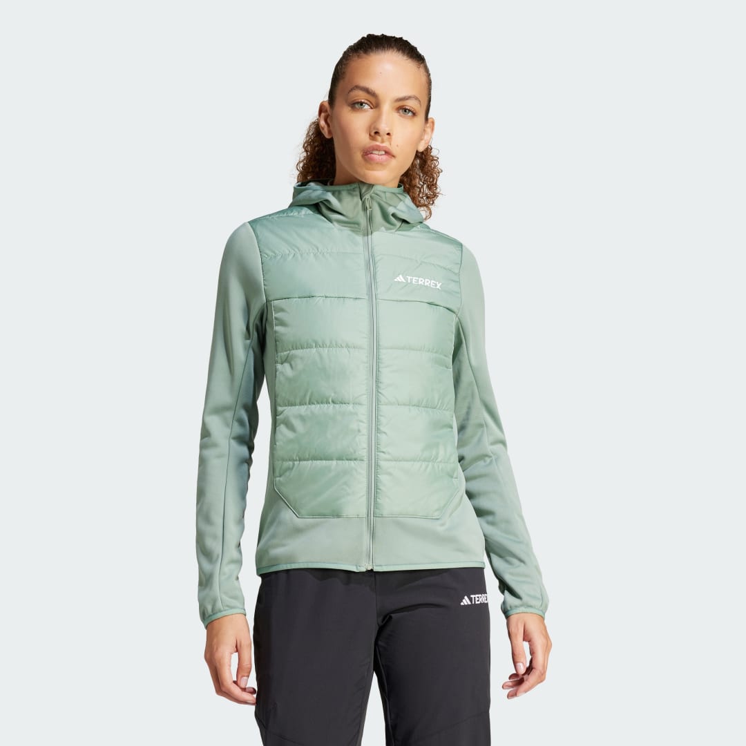 Vindjacka adidas Performance Terrex Multi Hybrid Insulated Hooded Jacket Turkos | IM8105, 0