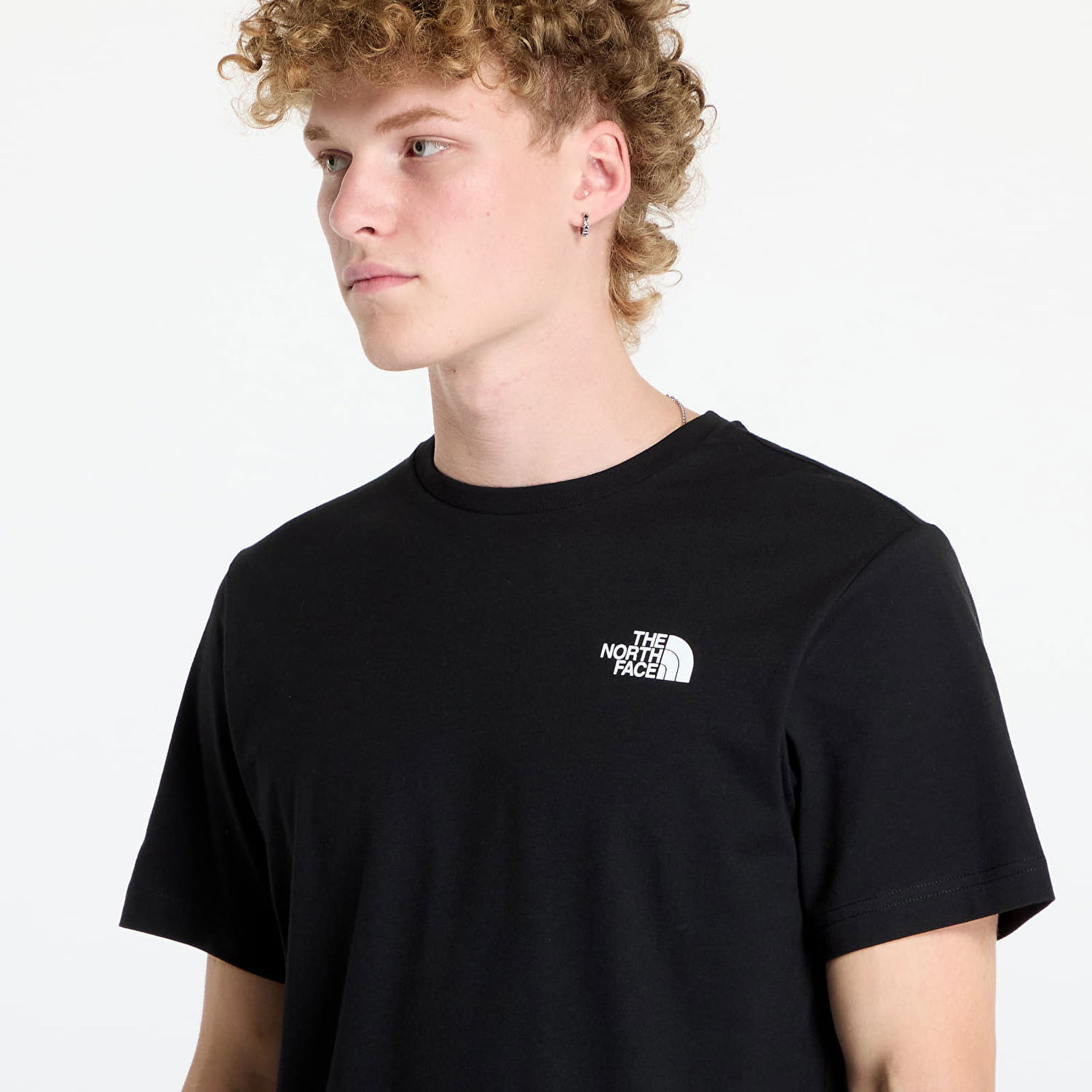 T-shirt The North Face Redbox Celebration T-Shirt in Tnf Black Svart | NF0A87NVJK31, 1