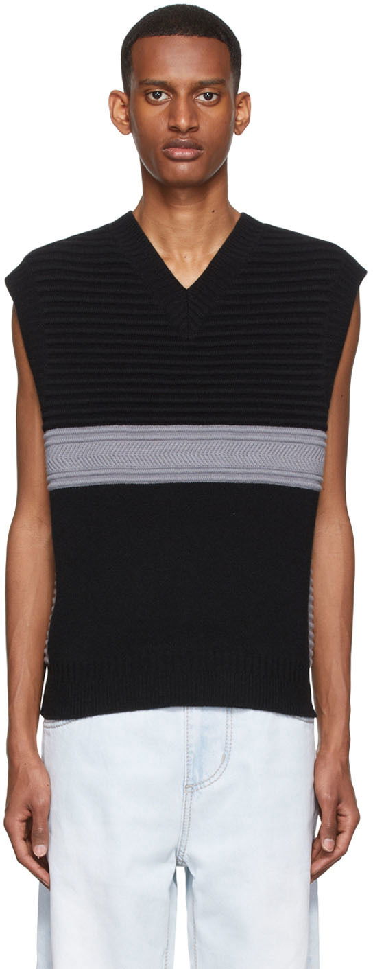 Sweater Eytys Sleeveless Ribbed Knit Vest Svart | A048002