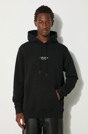 Sweatshirt Marcelo Burlon Regular Hoodie Svart | CMBB007F24FLE0061001, 0