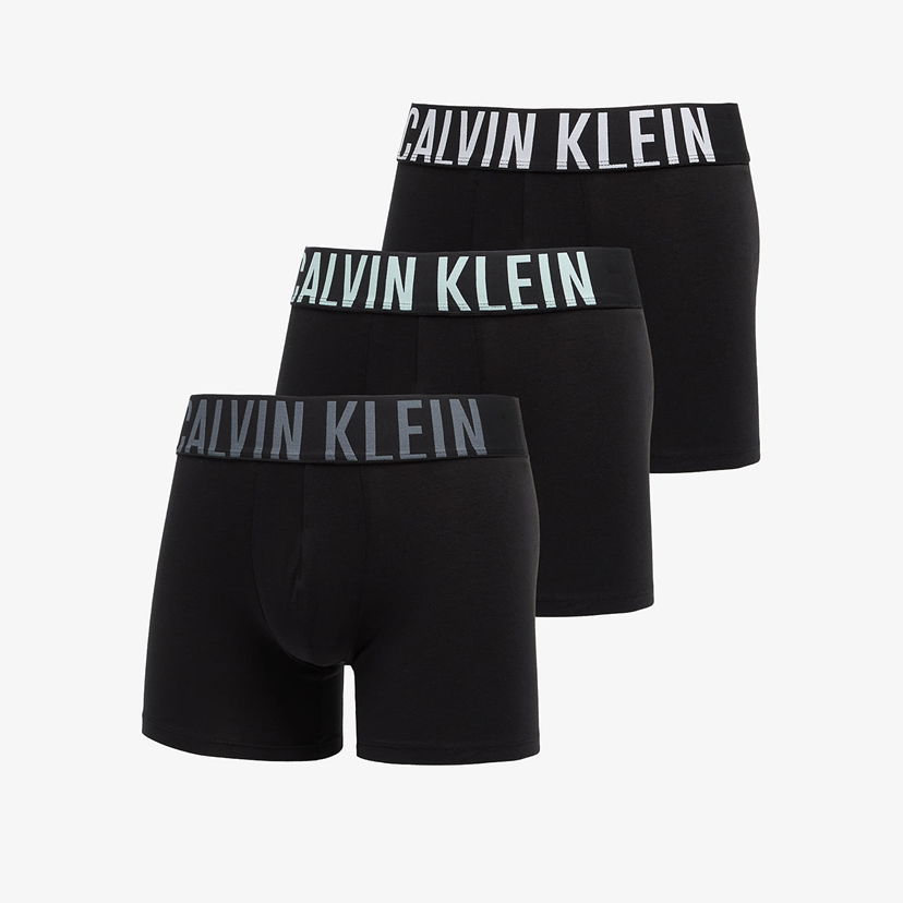 Boxare CALVIN KLEIN Calvin Klein Intense Power Cotton Boxer Brief 3-Pack Svart | 000NB3609A ZDO