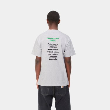 T-shirt Carhartt WIP Coffee T-Shirt Grå | I032119_482_XX, 3