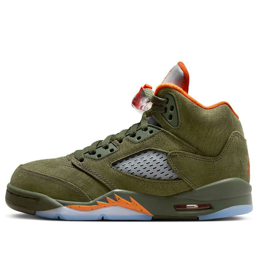 Kläder Jordan Air Jordan 5 Retro Grön | 440888-308