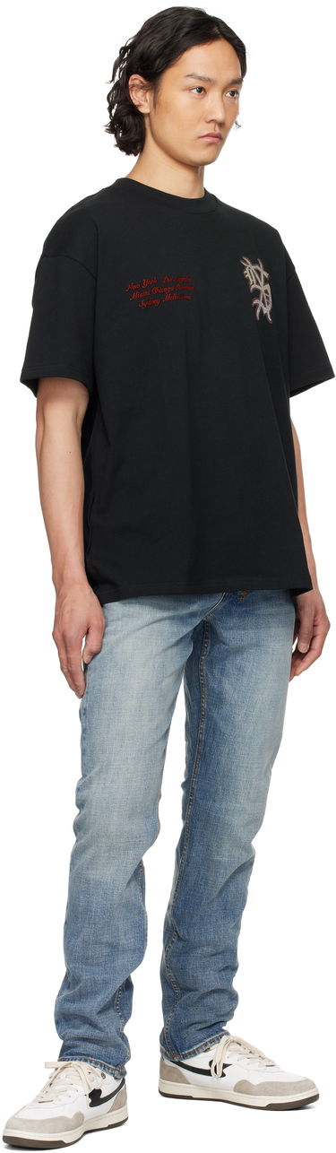 T-shirt Ksubi Ksubi Playoff Ekcess T-Shirt Svart | MSP25TE036, 3