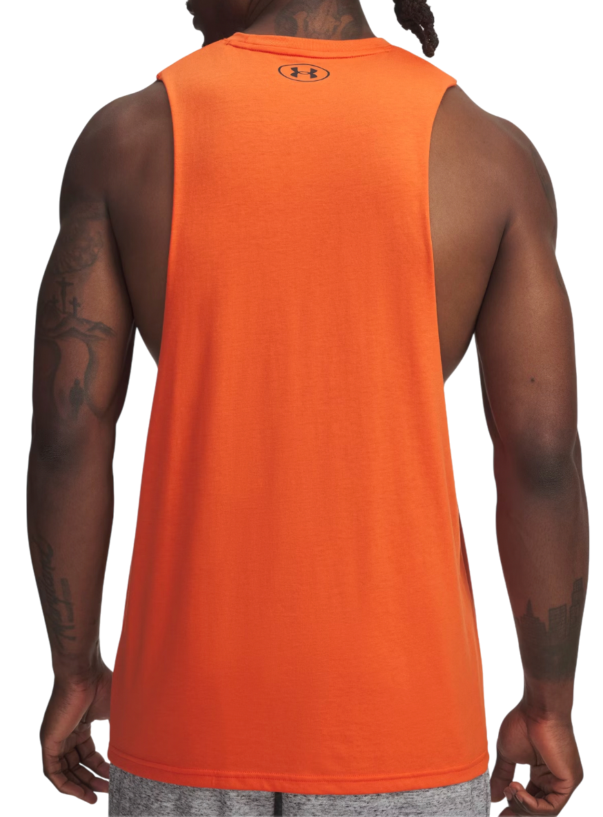 Linne Under Armour Project Rock Graphic Tanktop Orange | 6005057-844, 1