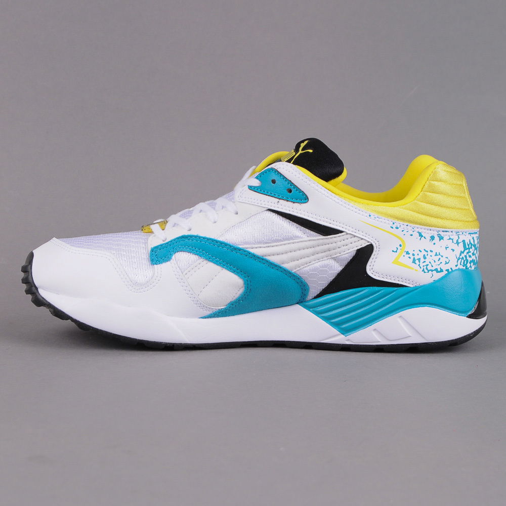 Sneakers och skor Puma Trinomic XS 850 Plus buttercup - fluro yellow CO Vit | 356143 07, 1